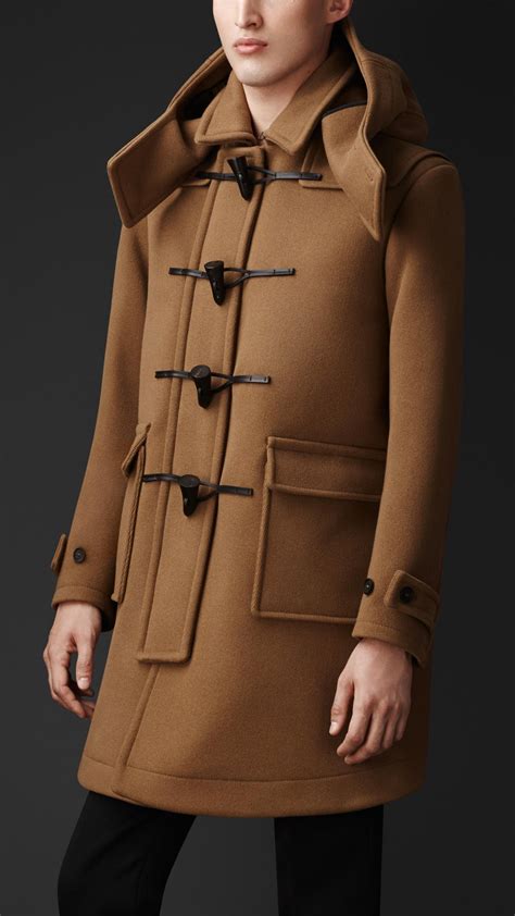 burberry duffle men|burberry men's overcoat sale.